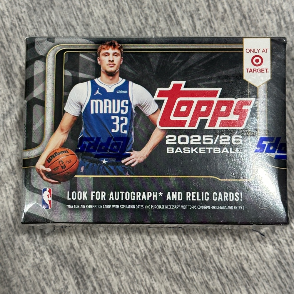 2025-26 TOPPS FLAGSHIP BASKETBALL !BLACK FRIDAY! TARGET SEALED VALUE BLASTER BOX